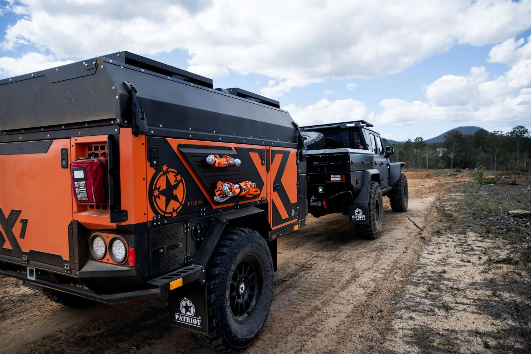 Wildfire Gen3 X1 on a dirt track