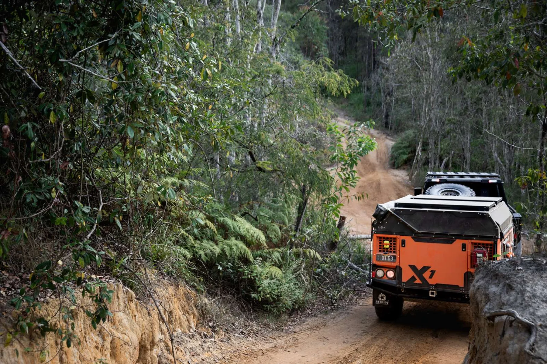 Wildfire Gen3 X1 travelling through the forest